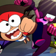 Raven, KO, Garnet, and Ben, ready to rumble.